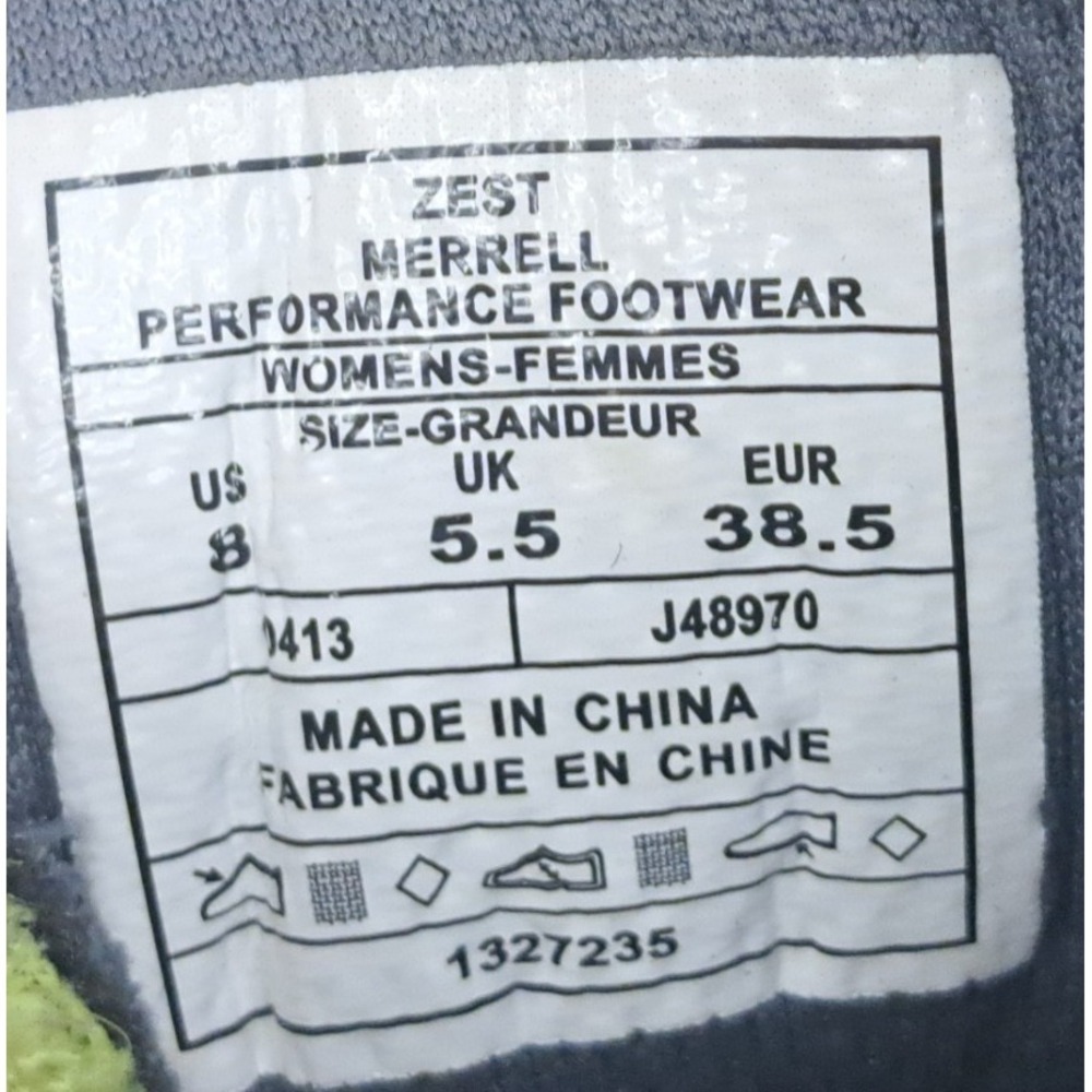 Merrell Road Glove 2.0 Women's Trail Running Shoes Size 8 Minimalist "Zest" GORP - Picture 6 of 9